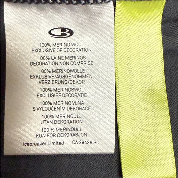 Icebreaker Merino 150 Graphic Print Wool Tank Top Size S - Picture 5 of 5